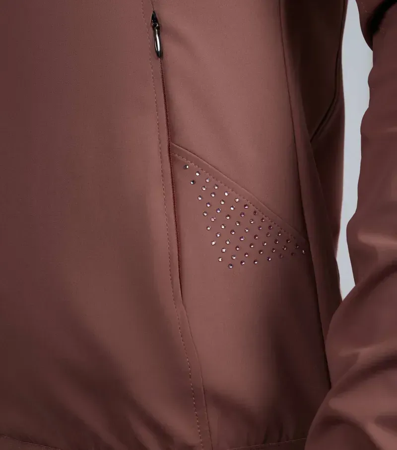 Premier Equine Ladies UK 8 Franca Sports Jacket in Rosewood-4