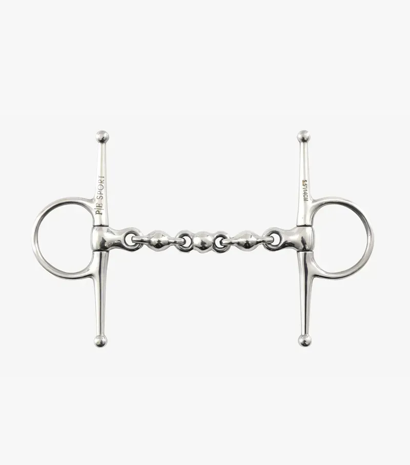 Premier Equine Full Cheek Waterford Bit in Silver