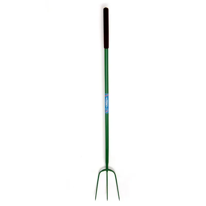 Fynalite 48 Inch 3 Prong Hi-Strength Hay Fork in Green