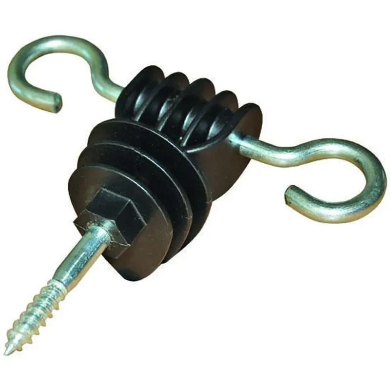 Agrifence 10 Pack Classic Gate Anchor in Black