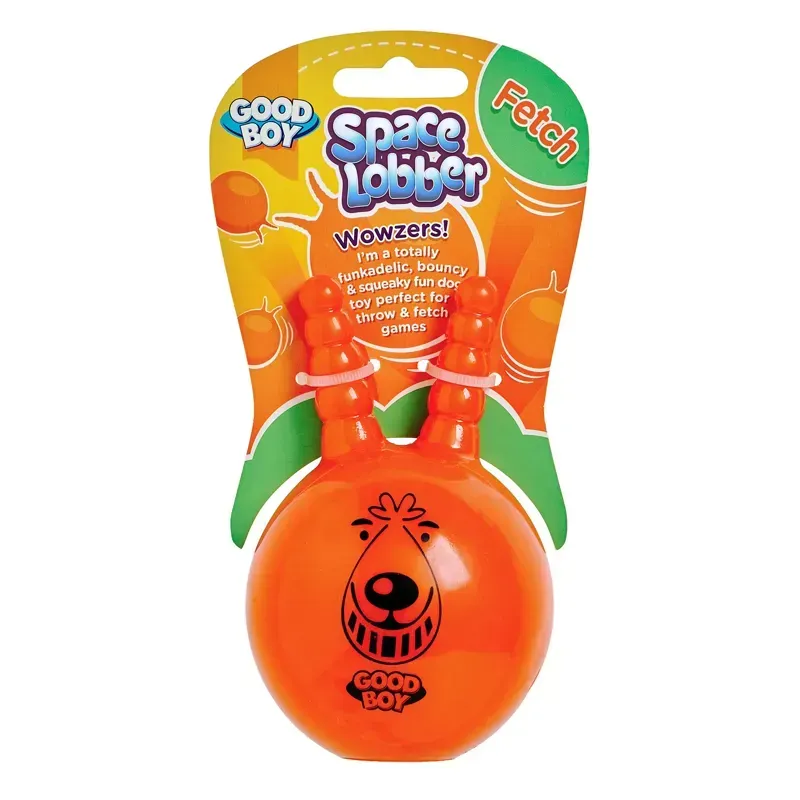 Good Boy Fetch Space Lobber in Orange
