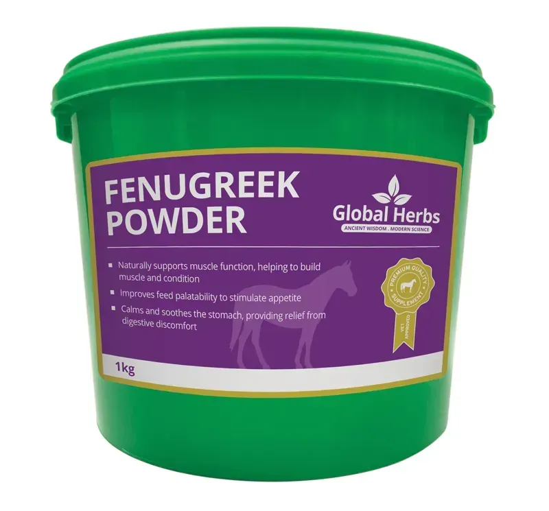 Global Herbs 1 kg Fenugreek Powder in Green
