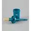 Premier Equine Hoof Oil Brush With Bottle in Med Blue