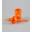 Premier Equine Hoof Oil Brush With Bottle in Orange