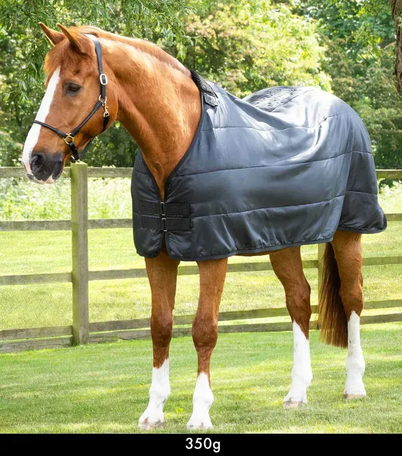 Premier Equine 350g Horse Rug Liner in Black