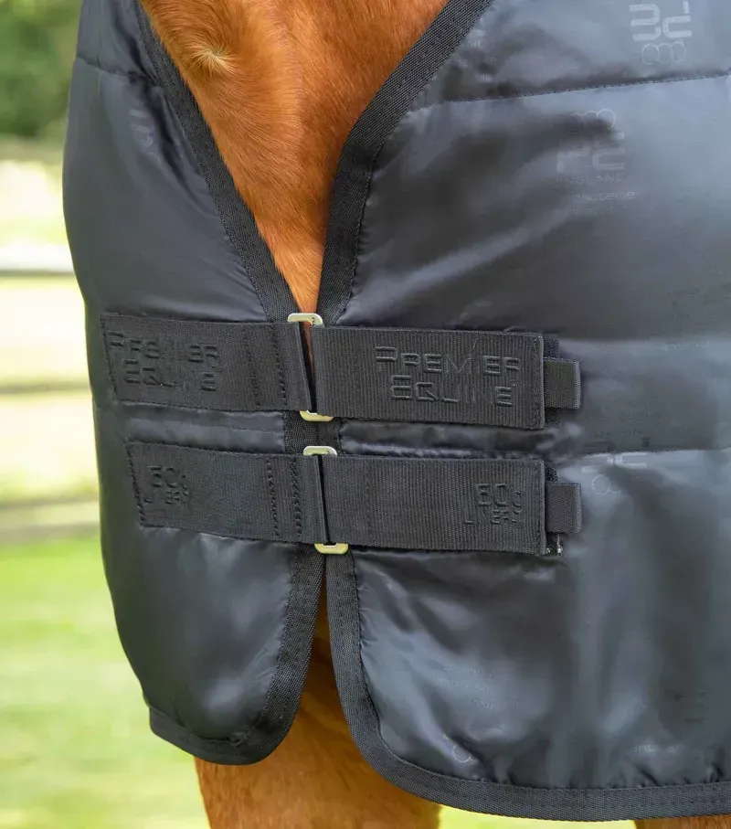 Premier Equine 50g Horse Rug Liner in Black-1