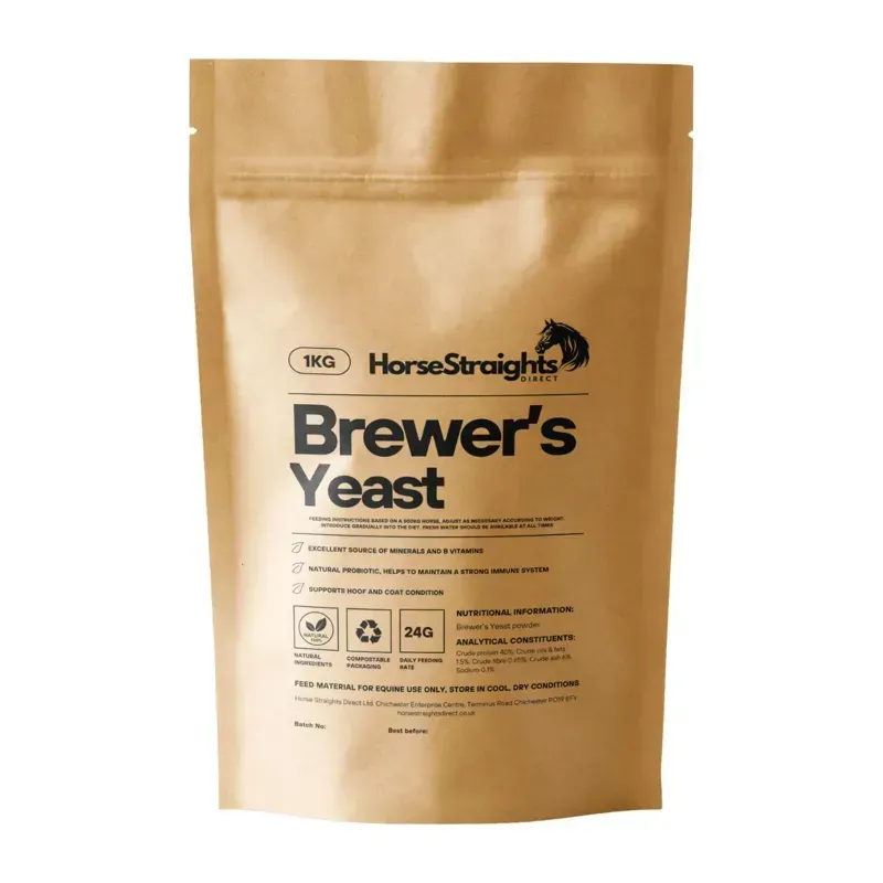 Horse Straights Direct 1 kg Brewer's Yeast in Yellow
