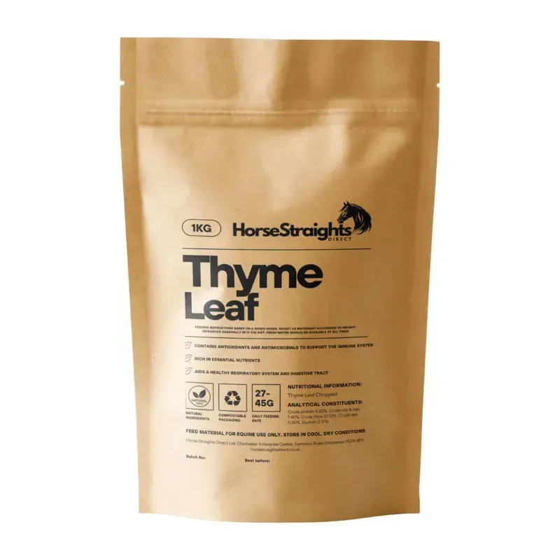 Horse Straights Direct 1 kg Thyme Leaf Chopped in Yellow