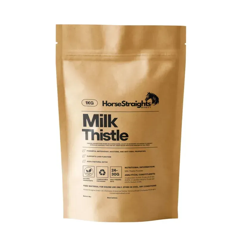 Horse Straights Direct 1 kg Milk Thistle Powder in Yellow