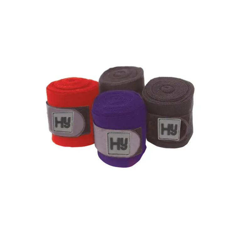 Hy 10cm 3-metre Stable Bandage in Black
