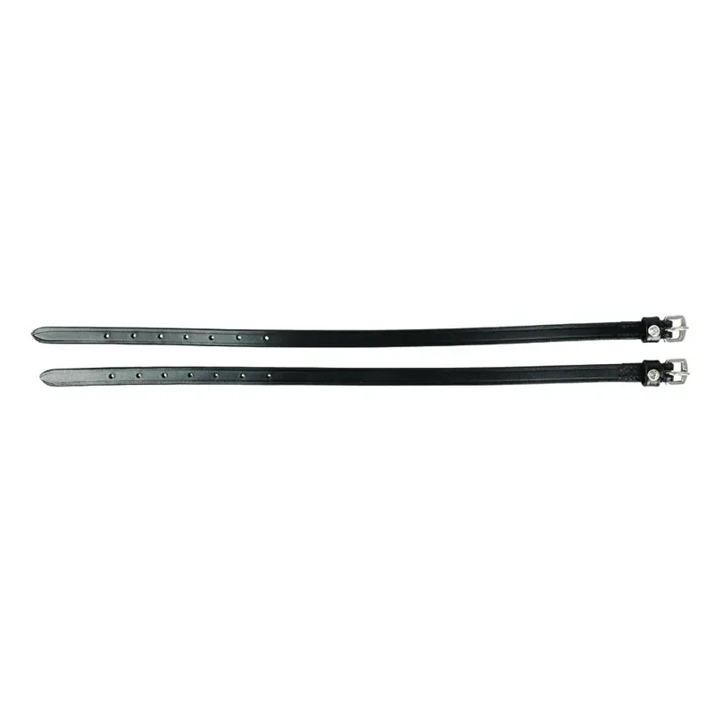 Hy Equestrian Diamante Stud Spur Straps in Black