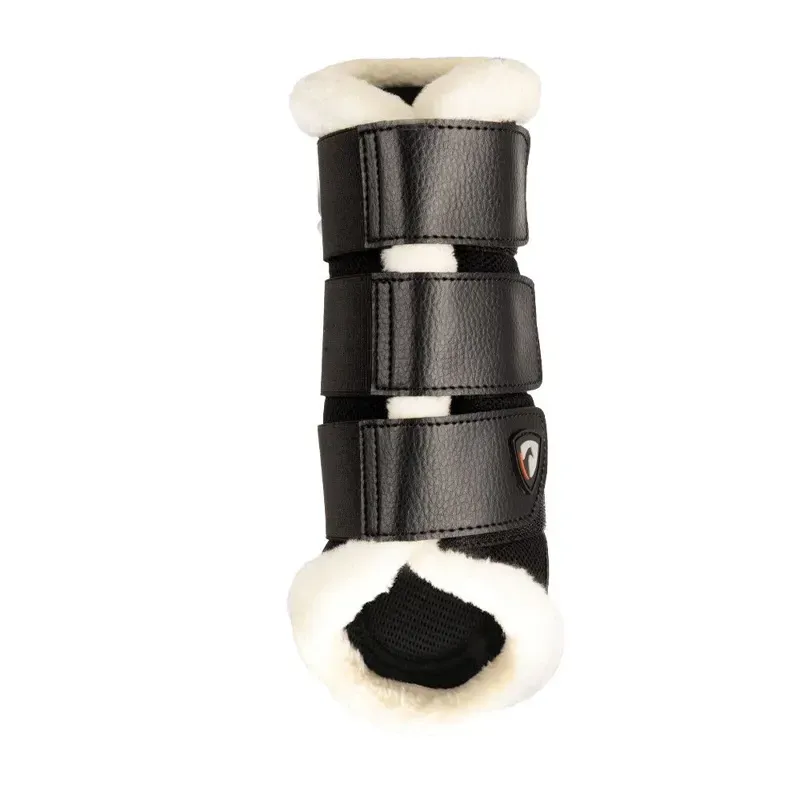 Hy Equestrian ProReaction Performance Air Mesh Brushing Boots in Black