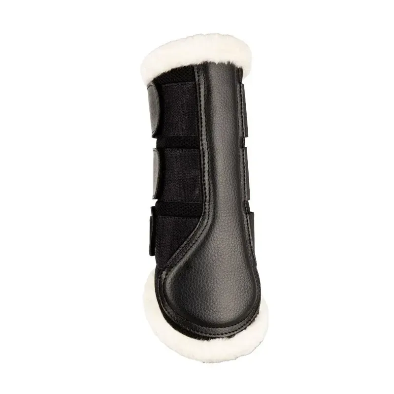 Hy Equestrian ProReaction Performance Air Mesh Brushing Boots in Black-2