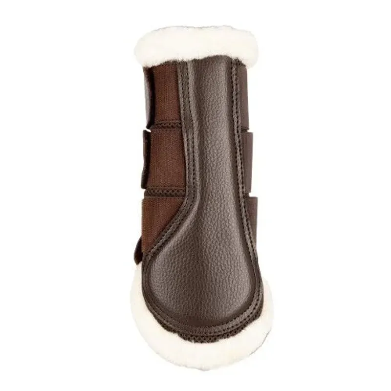 Hy Equestrian ProReaction Performance Air Mesh Brushing Boots in Brown