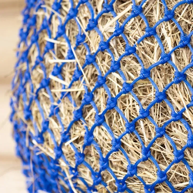 Hy Equestrian Slow Flow Small Hole Haynet in Blue-2