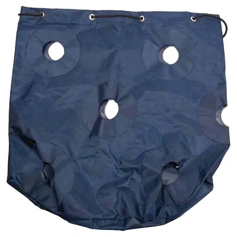 Hy Equestrian Slow Flow Play Hay Bag in Navy