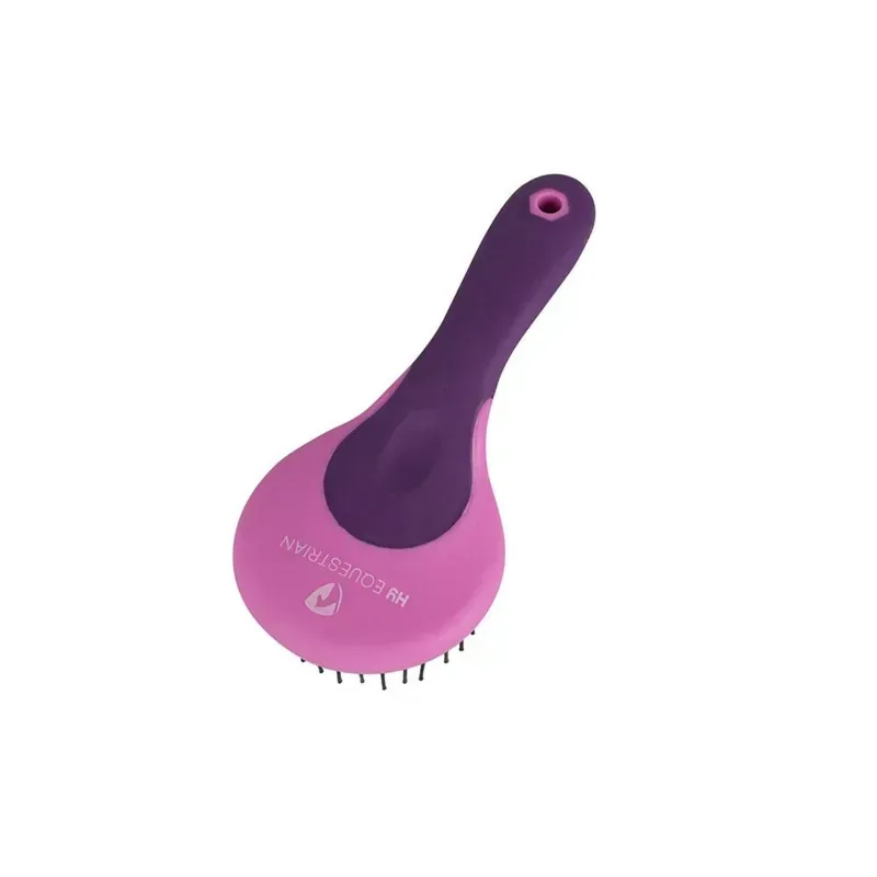 Hy Equestrian ProGroom Two-Tone Mane and Tail Brush in Purple/Pink