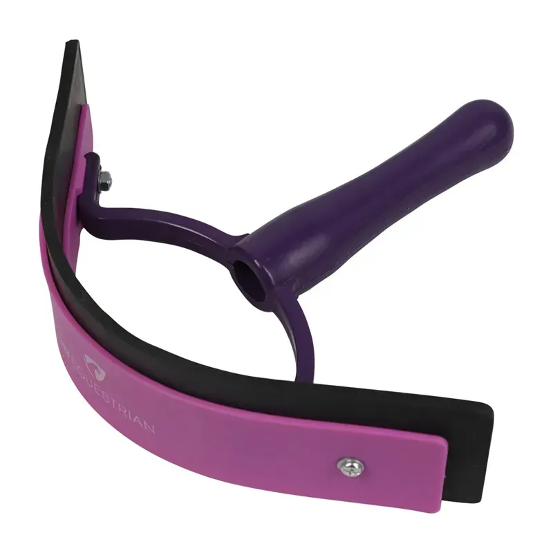 Hy Equestrian ProGroom Two-Tone Sweat Scraper in Purple/Pink