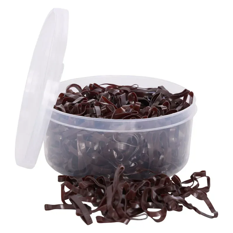 Imperial Riding Plaiting Bands Soft - BROWN X-Large