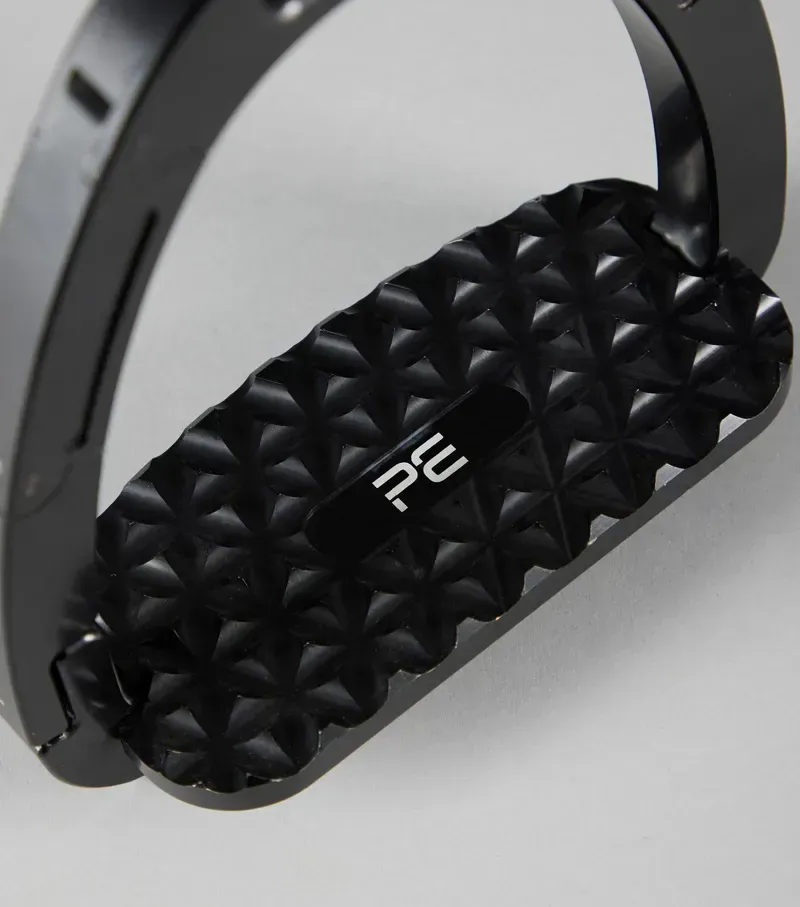 Premier Equine 4.75 / 12cm Intego Duo Safety Stirrups in Black-3