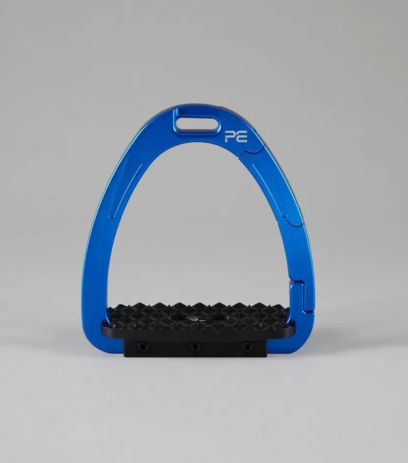 Premier Equine 4.75 / 12cm Intego Duo Safety Stirrups in Blue-1