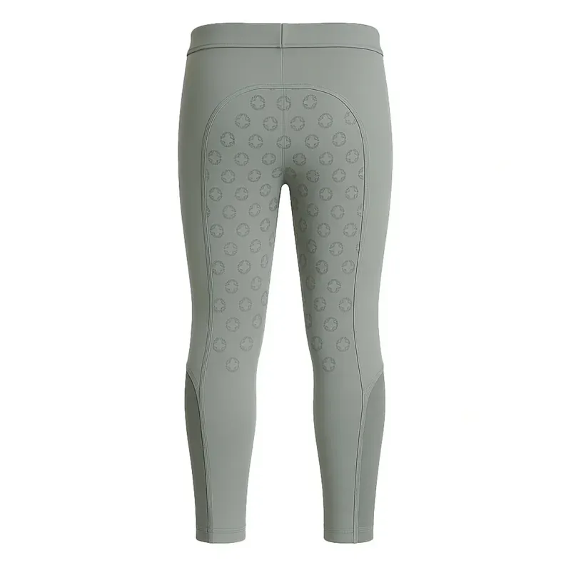 Equetech Junior Elite Breeches in Moonlight Grey-1