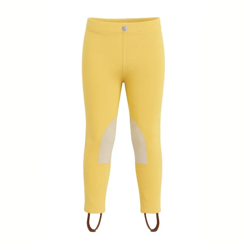 Equetech Junior Sovereign Jodhpurs in Canary
