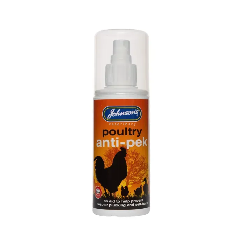 Johnson's Veterinary 100ml Poultry Anti Pek in White