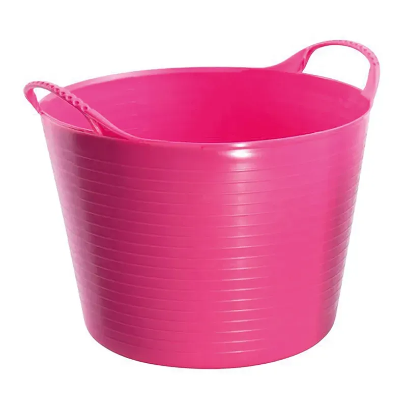 Faulks & Cox Red Gorilla Small Flexible Tubtrug In Pink