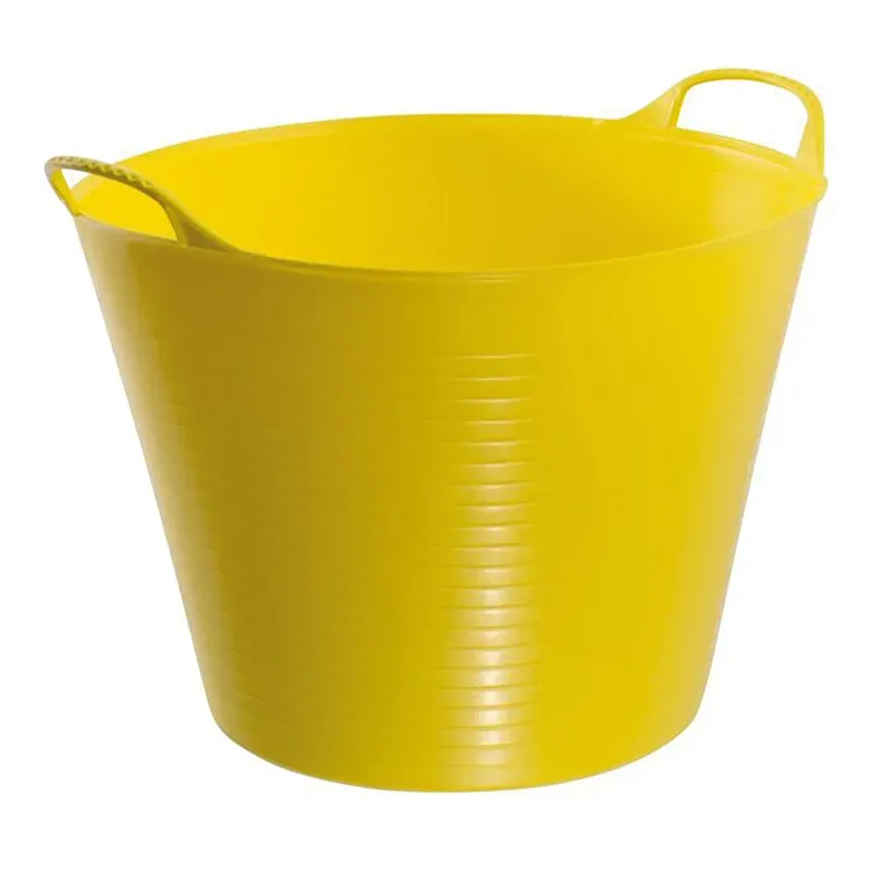 Faulks & Cox Red Gorilla Medium Flexible Tubtrug In Yellow