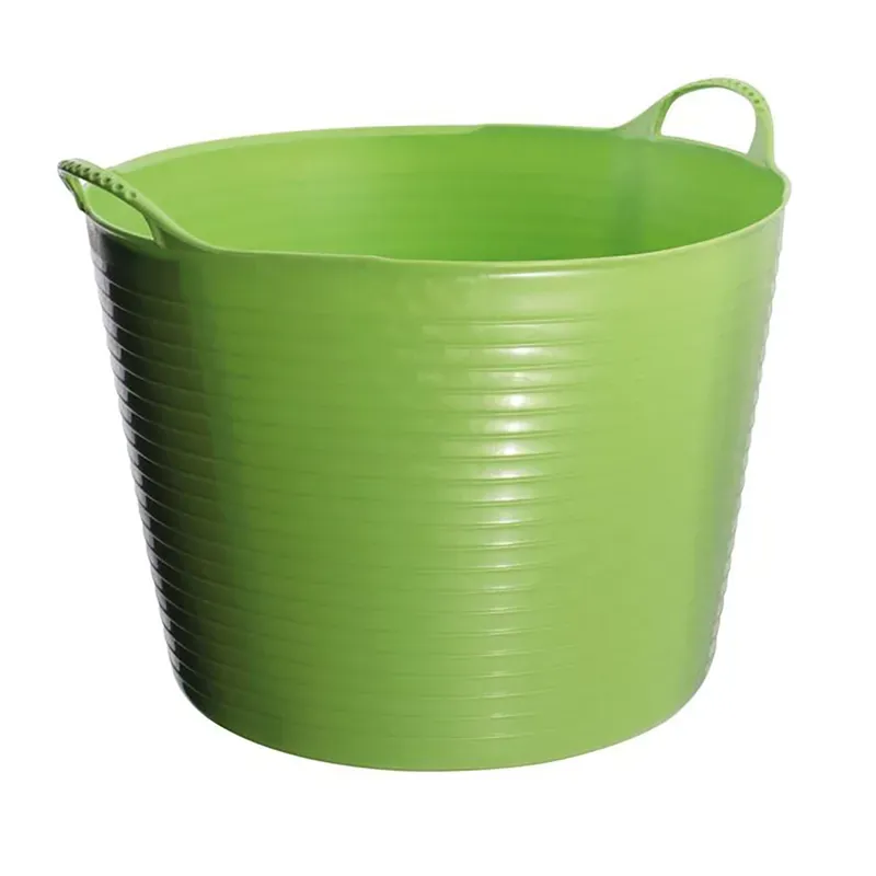 Faulks & Cox Red Gorilla Large Flexible Tubtrug In Pistachio