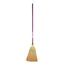 Faulks and Cox Red Gorilla Standard Corn Broom in Purple