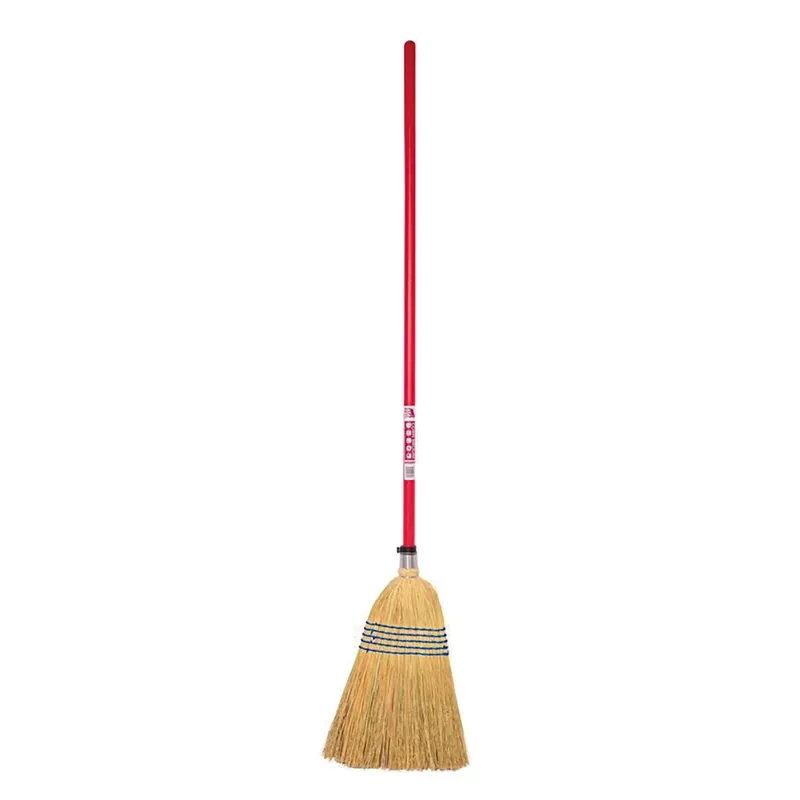 Faulks and Cox Gorilla Standard Corn Broom in Red