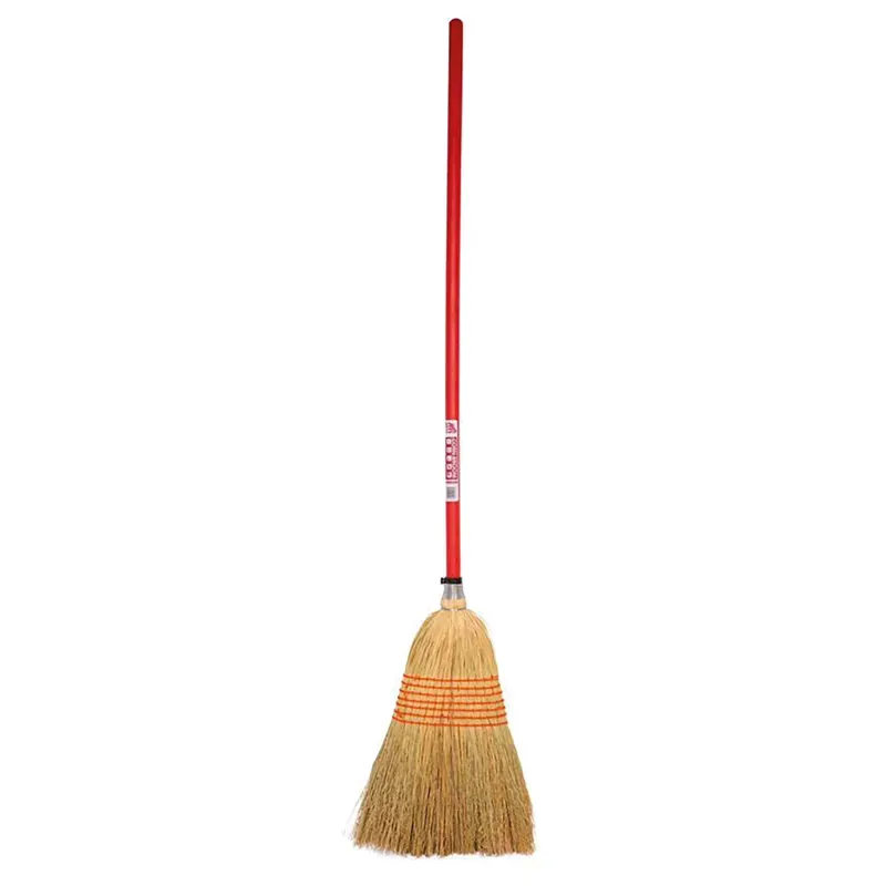Faulks and Cox Gorilla Large Corn Broom in Red