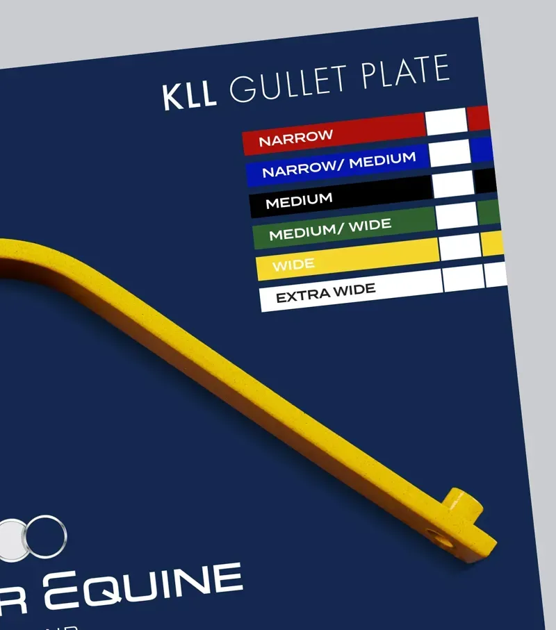Premier Equine KLL Gullet Plate in Multi-3