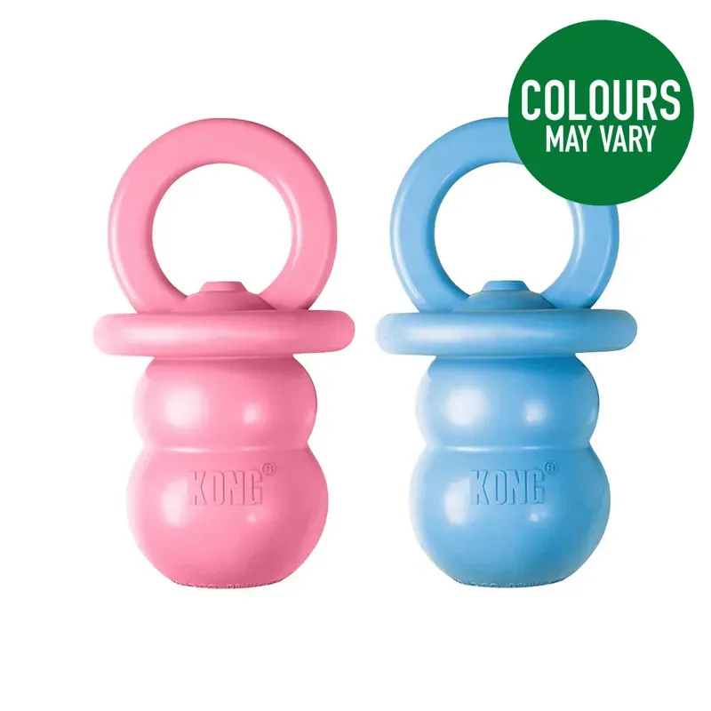 Kong Medium Puppy Binkie in Blue/Pink