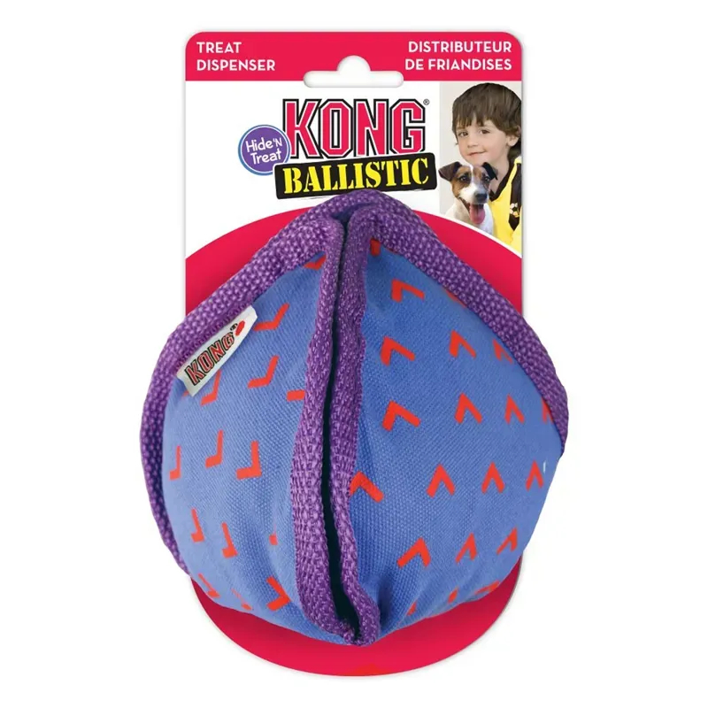 Kong Ballistic Small Hide-n-Treat - Assorted Colours