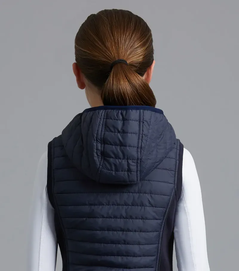 Mini Lamera Girl's Hybrid Riding Gilet / Navy-2
