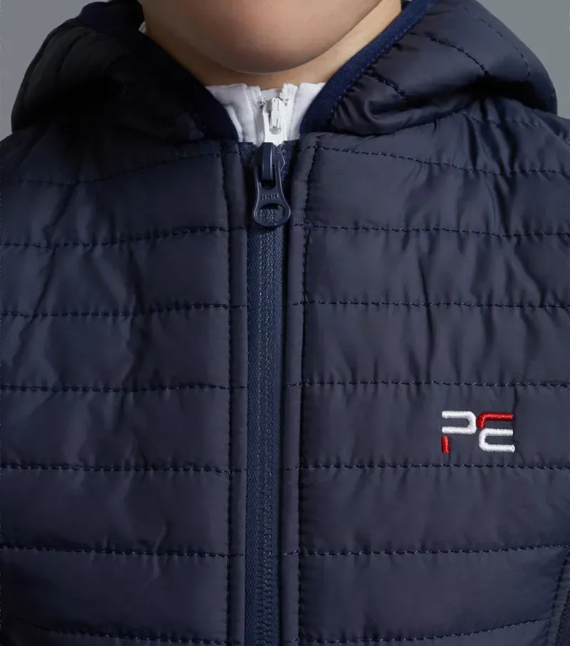 Mini Lamera Girl's Hybrid Riding Gilet / Navy-3