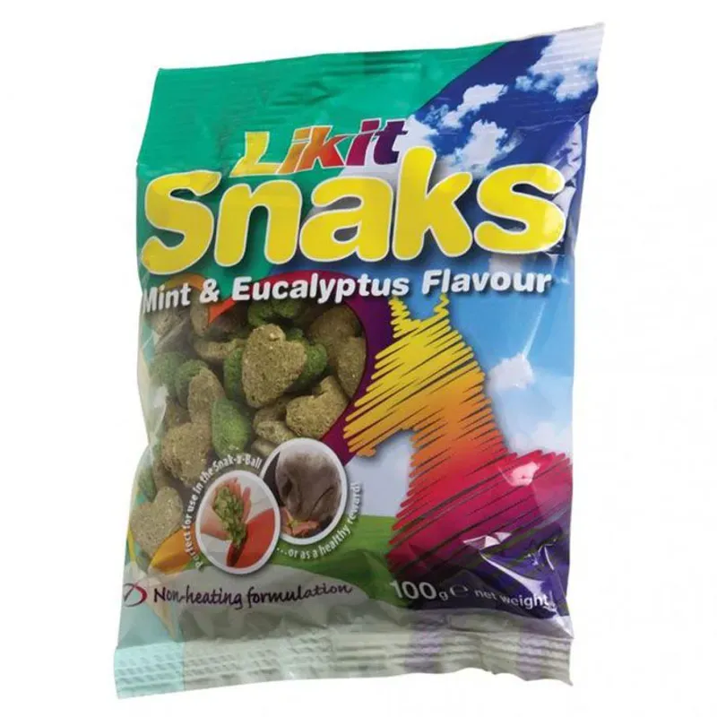 Likit Snaks Box Of 20 100g Mint and Eucalyptus