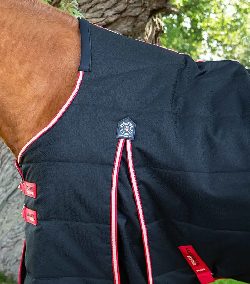 Premier Equine 200g Lucanta Demi Stable Rug in Black-1