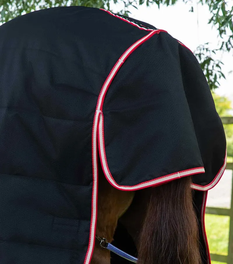 Premier Equine 200g Lucanta Demi Stable Rug in Black-4