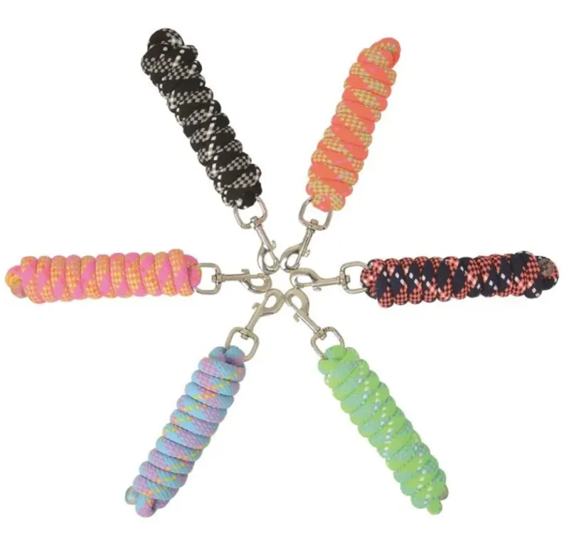 Hy Fleck Lead Rope in Black-1