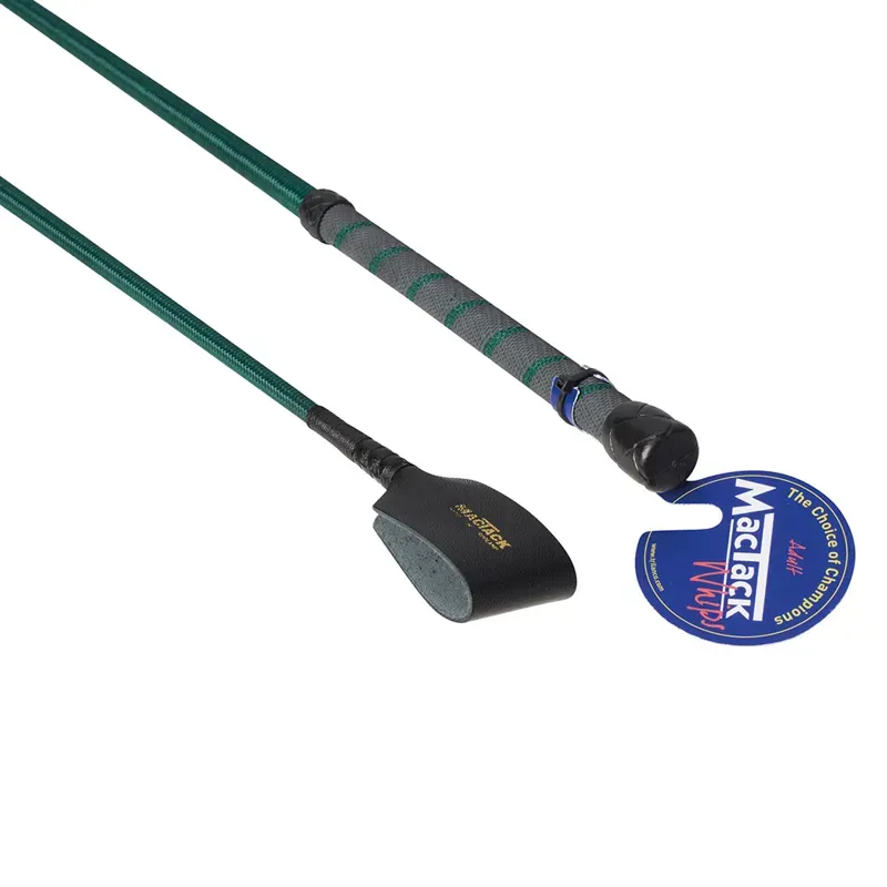 MacTack CW36 26in Riding Whip in Green
