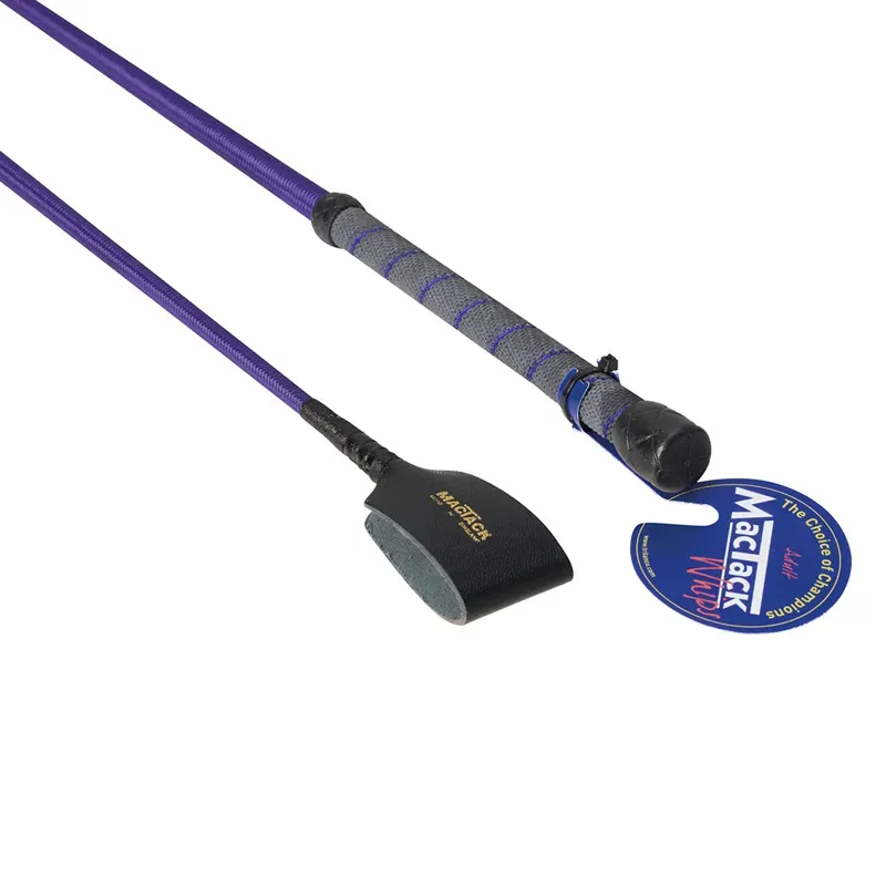 MacTack CW36 26in Riding Whip in Purple