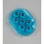 Premier Equine Magnetic Horse Massage Mitt in Peacock Blue