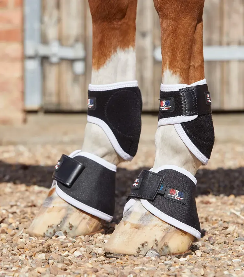 Premier Equine Magni-Teque Magnetic Hoof Boots in Black-5