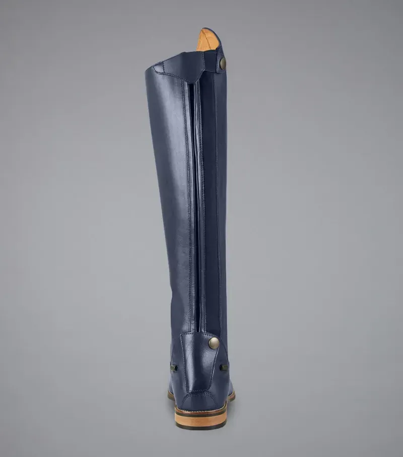 Premier Equine Ladies Maurizia Lace Front Tall Leather Riding Boot in Navy-2