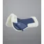 Premier Equine Merino Wool Half Pad in Navy/Natural Wool