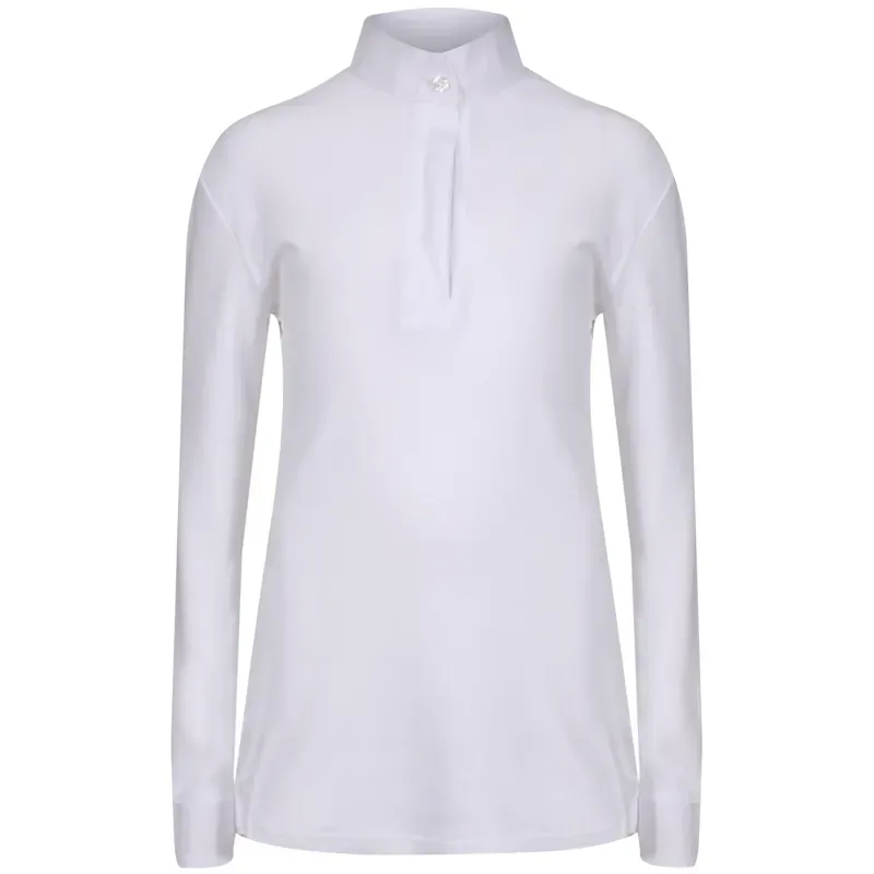 Equetech Men's Thermal Cosy Stock Shirt in White